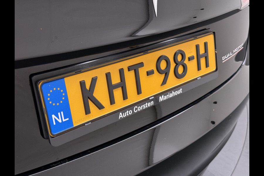 Tesla Model 3 Performance AWD 513PK Facelift Warmtepomp Lmv 20" Panoramadak Adap.Cruise Elek.Verwarmde Stoelen+Memory Inductieladen Navi Camer SOH 85.6% Led Pdc Privacy Glas Elek.Achterklep Keyless 4WD Fabrieksgarantie op Accu en Motor tot 18-02-2029/192.000KM