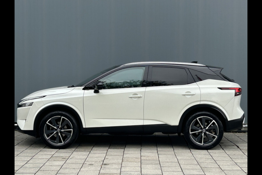 Nissan QASHQAI BWJ 2022 | 1.3 MHEV 141PK Tekna | TREKHAAK | PANO DAK | LEDER/STOF | 360 CAMERA | NAVI | CLIMA | CARPLAY | PDC 2X |