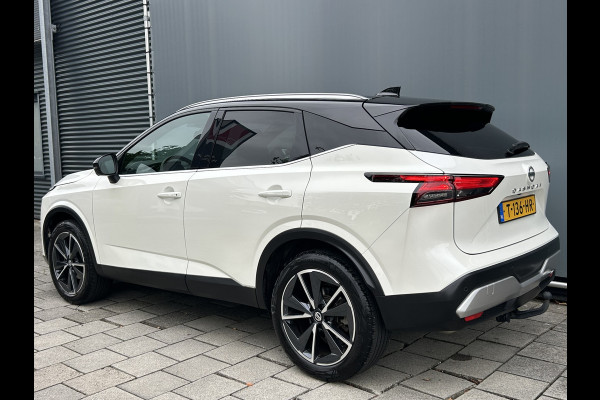 Nissan QASHQAI BWJ 2022 | 1.3 MHEV 141PK Tekna | TREKHAAK | PANO DAK | LEDER/STOF | 360 CAMERA | NAVI | CLIMA | CARPLAY | PDC 2X |