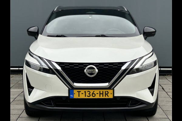 Nissan QASHQAI BWJ 2022 | 1.3 MHEV 141PK Tekna | TREKHAAK | PANO DAK | LEDER/STOF | 360 CAMERA | NAVI | CLIMA | CARPLAY | PDC 2X |