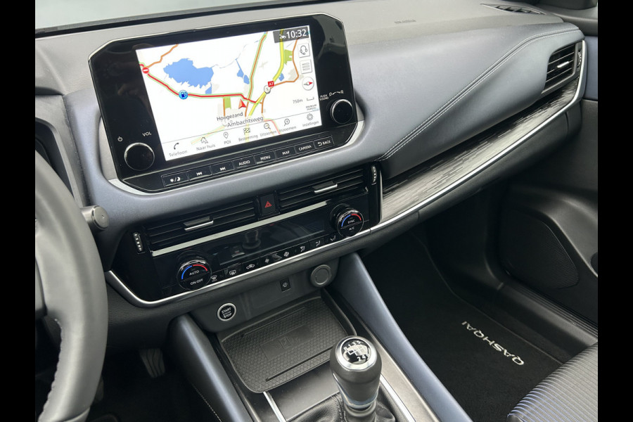 Nissan QASHQAI BWJ 2022 | 1.3 MHEV 141PK Tekna | TREKHAAK | PANO DAK | LEDER/STOF | 360 CAMERA | NAVI | CLIMA | CARPLAY | PDC 2X |