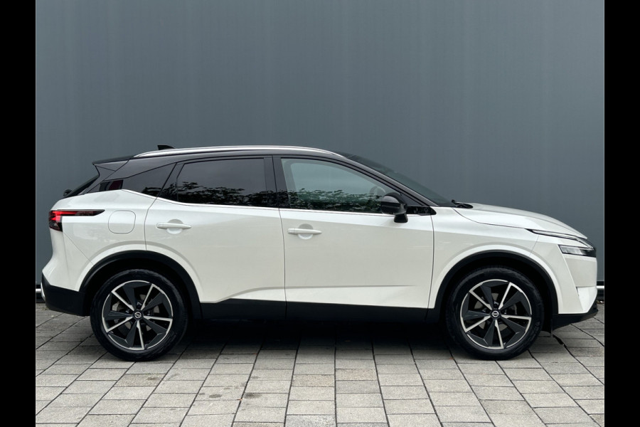 Nissan QASHQAI BWJ 2022 | 1.3 MHEV 141PK Tekna | TREKHAAK | PANO DAK | LEDER/STOF | 360 CAMERA | NAVI | CLIMA | CARPLAY | PDC 2X |