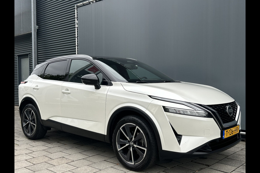 Nissan QASHQAI BWJ 2022 | 1.3 MHEV 141PK Tekna | TREKHAAK | PANO DAK | LEDER/STOF | 360 CAMERA | NAVI | CLIMA | CARPLAY | PDC 2X |
