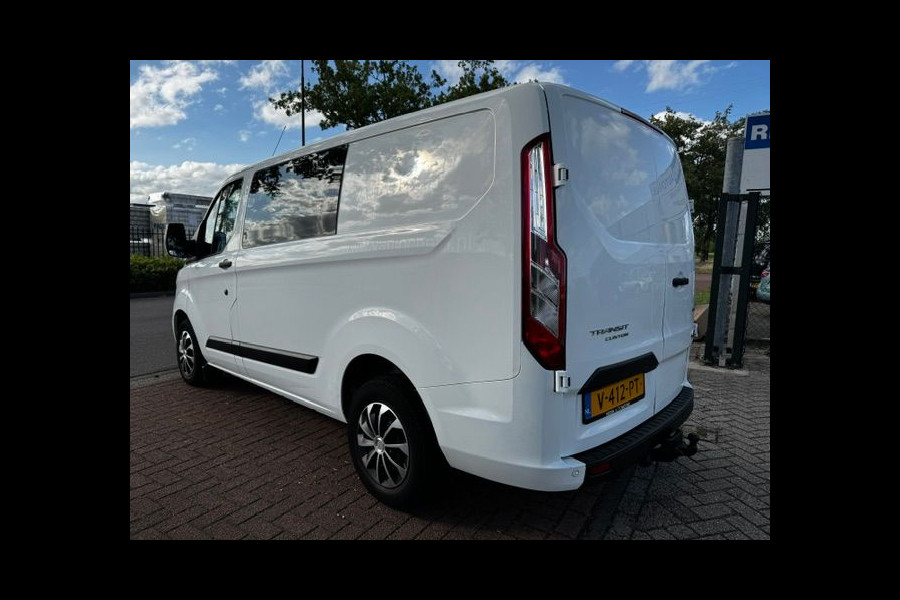 Ford Transit Custom 2.0 TDCI Trend Dubbel Cabine Euro 6 Airco,6 persoons BTW/BPM VRIJ
