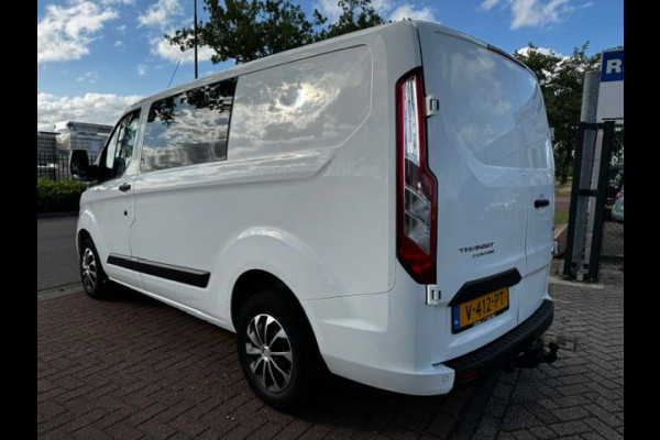 Ford Transit Custom 2.0 TDCI Trend Dubbel Cabine Euro 6 Airco,6 persoons BTW/BPM VRIJ