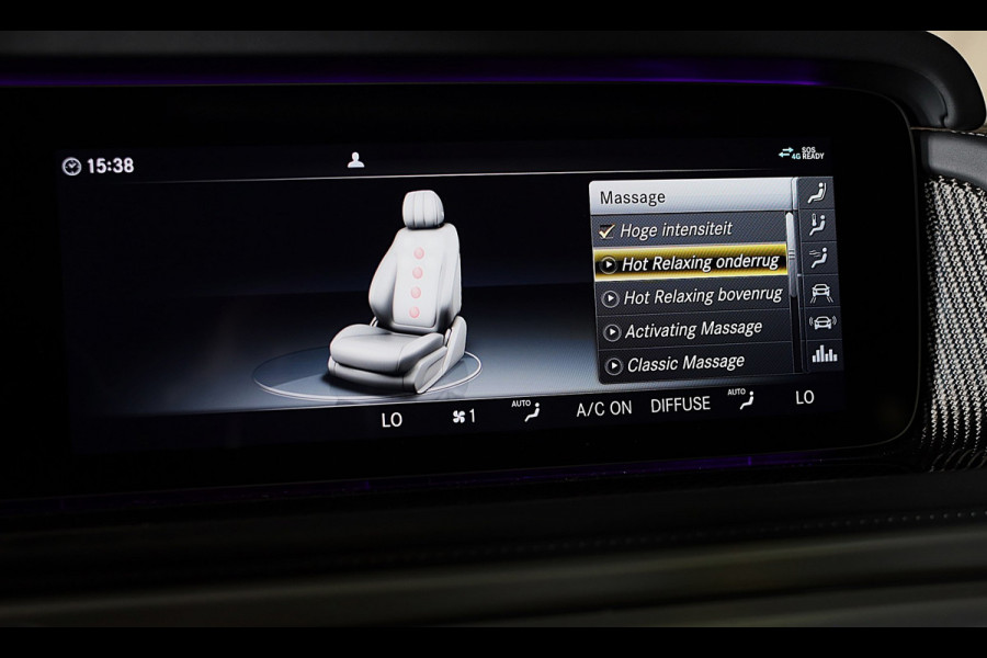Mercedes-Benz G-Klasse 63 Manufaktur / Schermen / Carbon / Massage / Memory / 360 Camera / Lane Assist / BURMESTER / Open Dak / 22