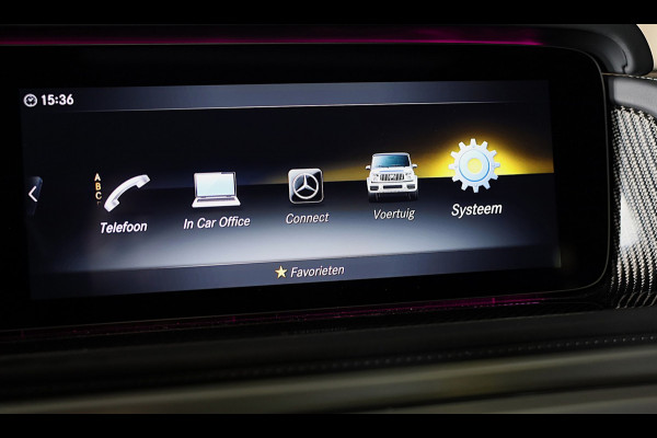 Mercedes-Benz G-Klasse 63 Manufaktur / Schermen / Carbon / Massage / Memory / 360 Camera / Lane Assist / BURMESTER / Open Dak / 22