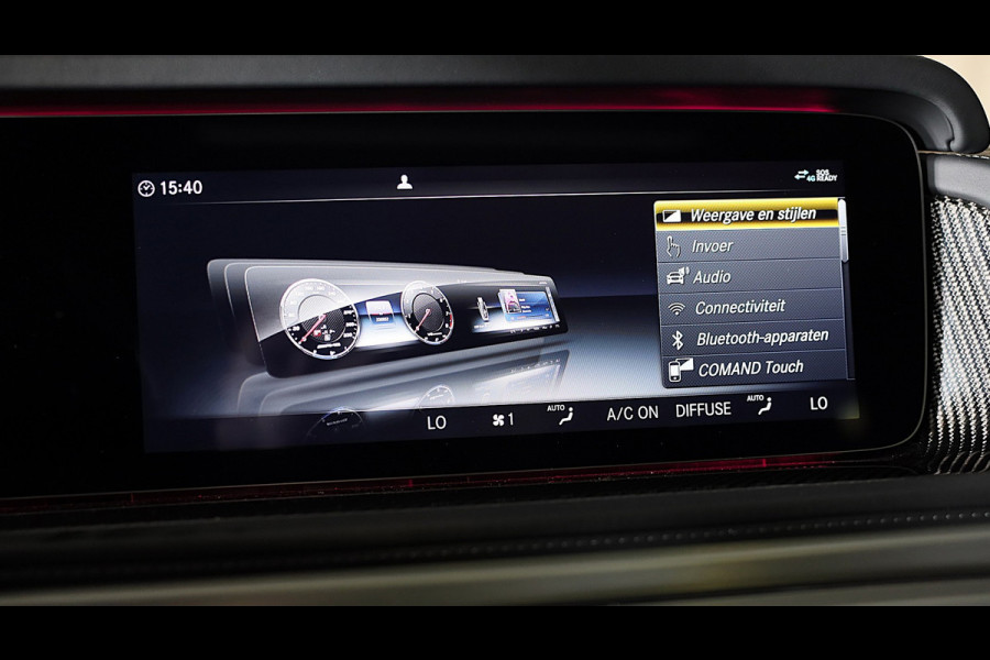 Mercedes-Benz G-Klasse 63 Manufaktur / Schermen / Carbon / Massage / Memory / 360 Camera / Lane Assist / BURMESTER / Open Dak / 22