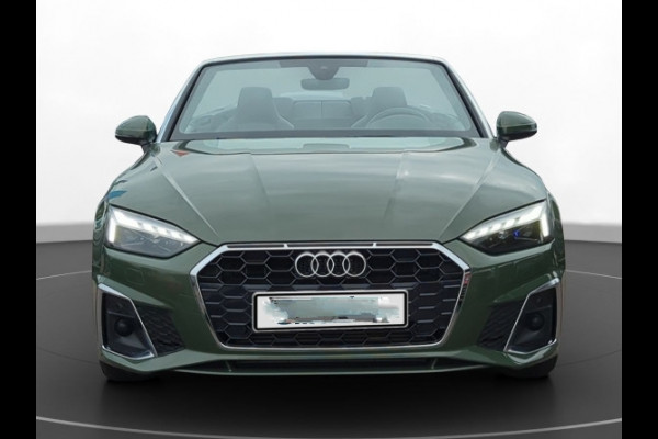 Audi A5 Cabriolet 40 Tfsi S-LINE (150kW/204pk) ** MATRIX, LEDER, S-SPORTST, TREKH, 19-inch LMV, ADAPT. CRUISE ** 1e EIG - UFALLFREI ** ** INFORMEER OOK NAAR ONZE AANTREKKELIJKE FINANCIAL-LEASE TARIEVEN **