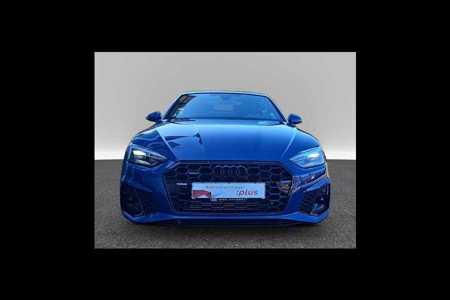 Audi A5 Cabriolet 45 TFSI Quattro S-LINE ** VIRTUAL, NEKVERW, B&O, MEMORY, 20-inch LMV ** 1e EIG - UNFALLFREI ** ** INFORMEER OOK NAAR ONZE AANTREKKELIJKE FINANCIAL-LEASE TARIEVEN **