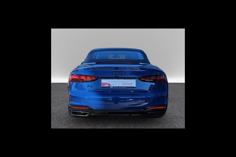 Audi A5 Cabriolet 45 TFSI Quattro S-LINE ** VIRTUAL, NEKVERW, B&O, MEMORY, 20-inch LMV ** 1e EIG - UNFALLFREI ** ** INFORMEER OOK NAAR ONZE AANTREKKELIJKE FINANCIAL-LEASE TARIEVEN **