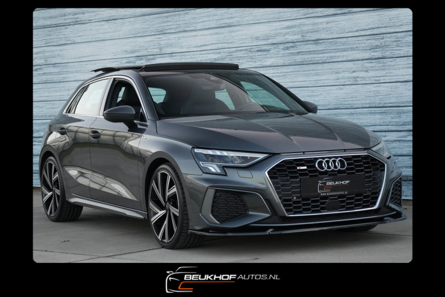 Audi A3 Sportback 30 TFSI S-Line Maxton Panorama Leer 19Inch