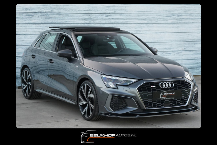Audi A3 Sportback 30 TFSI S-Line Maxton Panorama Leer 19Inch