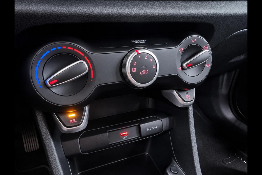 Kia Picanto 1.0 DPi ComfortLine Airco Wireless Carplay Navi Camera Achter Leder Stuurwiel Bluetooth Stoel/stuurwielverwarming