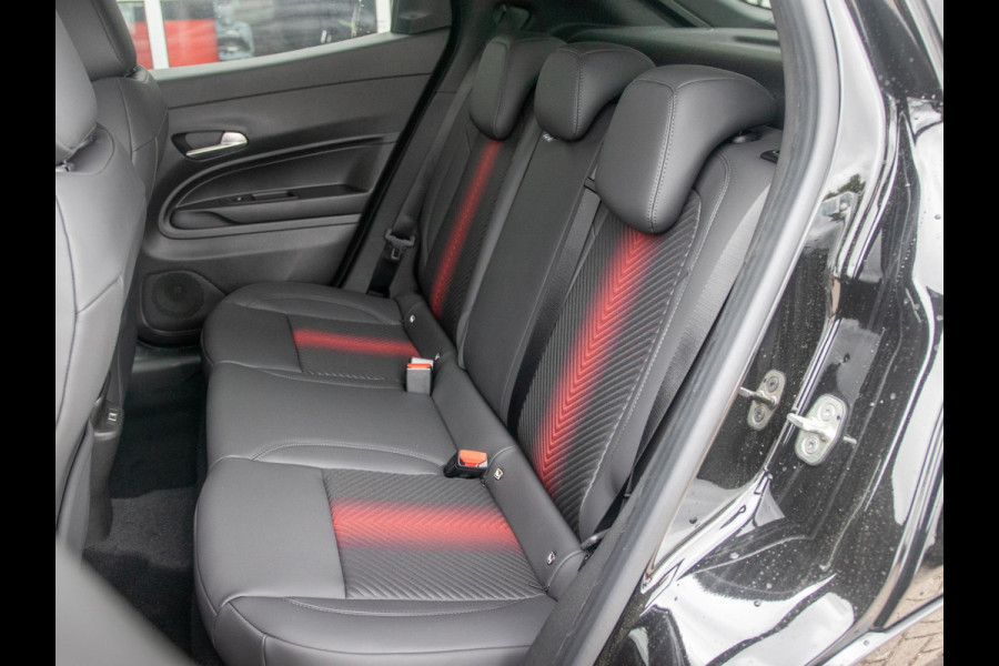 Alfa Romeo junior Elettrica Ti 54 kWh | Clima | Adapt. Cruise | Keyless | Handsfree A-Klep | PDC rondom | Pack Techno | Warmtepomp | Tortona Black