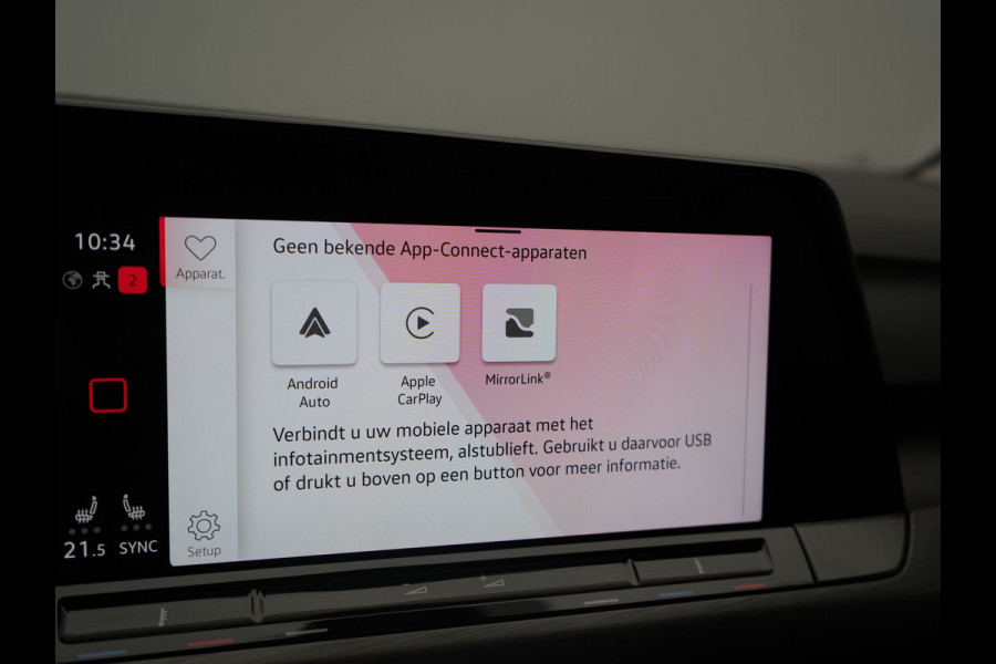 Volkswagen Golf 1.4 eHybrid Style PHEV 204pk Dealer O.H. | Trekhaak Af Fabriek | Panodak | Adaptive Cruise | Camera | IQ Light | Alcantara Sportstoelen Memory & Massage | Sfeerverlichting | Apple Carplay | Stoelen & Stuur Verwarmd | Blis | Keyless  | Plug In Hybrid |
