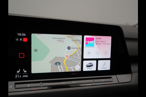 Volkswagen Golf 1.4 eHybrid Style PHEV 204pk Dealer O.H. | Trekhaak Af Fabriek | Panodak | Adaptive Cruise | Camera | IQ Light | Alcantara Sportstoelen Memory & Massage | Sfeerverlichting | Apple Carplay | Stoelen & Stuur Verwarmd | Blis | Keyless  | Plug In Hybrid |
