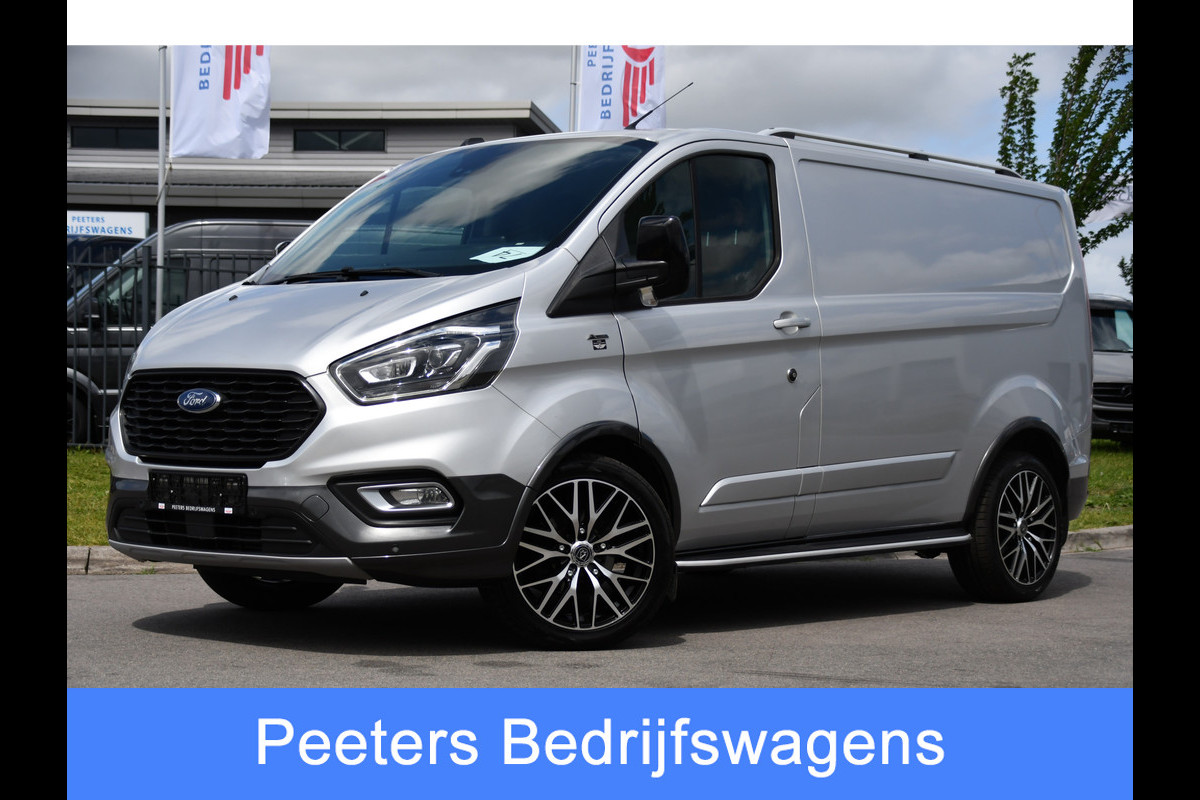 Ford Transit Custom 320 2.0 TDCI L1H1 Active PB Edition Adaptieve Cruise, Camera, Caprlay, Stoelverwarming, Leder, 170pk, LED, Automaat, BLIS, Uniek!