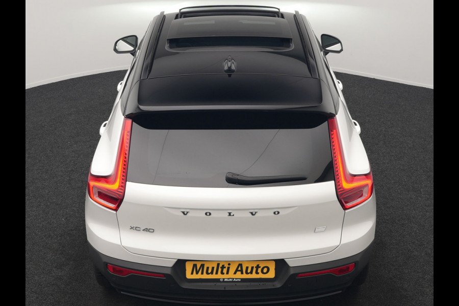 Volvo XC40 Recharge Ultimate 69 kWh 231pk Dealer O.H. | Trekhaak Af Fabriek | Panodak | Wartmepomp | Adaptive Cruise | 360 Camera | Harman / Kardon | Sportstoelen Memory & Verwarmd | Keyless | Blis | Apple Carplay | Google | Stuur Verwwarmd |