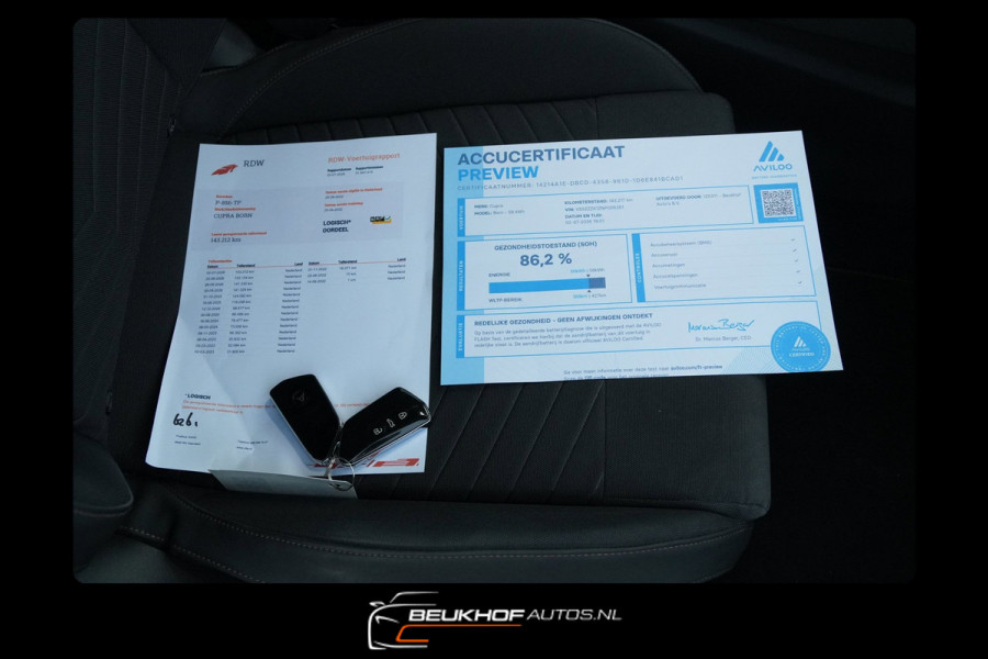 CUPRA Born Adrenaline One 62 kWh Camera Navi Stoelverwarming