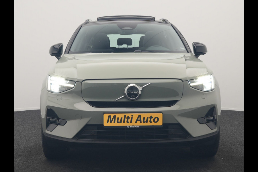 Volvo XC40 Ultimate Recharge Pure 69kWh 231pk Dealer O.H. | Panodak | Warmtepomp | Adaptive Cruise | 360 Camera | Harman / Kardon | Sportstoelen Memory & Verwarmd | Keyless | Blis | Apple Carplay | Google Assistent | DAB |