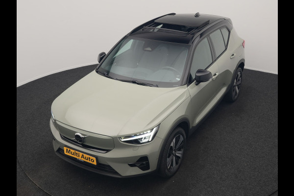 Volvo XC40 Ultimate Recharge Pure 69kWh 231pk Dealer O.H. | Panodak | Warmtepomp | Adaptive Cruise | 360 Camera | Harman / Kardon | Sportstoelen Memory & Verwarmd | Keyless | Blis | Apple Carplay | Google Assistent | DAB |
