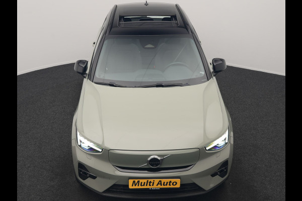 Volvo XC40 Ultimate Recharge Pure 69kWh 231pk Dealer O.H. | Panodak | Warmtepomp | Adaptive Cruise | 360 Camera | Harman / Kardon | Sportstoelen Memory & Verwarmd | Keyless | Blis | Apple Carplay | Google Assistent | DAB |