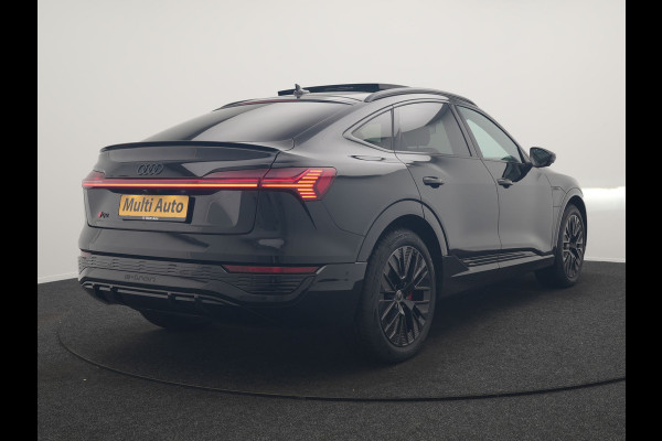 Audi Q8 Sportback e-tron 55 quattro 2x S Line 114 kWh 408pk Dealer O.H. | Luchtvering | Panodak | Head Up | 360 Camera | Matrix LED | Alcantara Sportstoelen Memory & Verwarmd | Keyless | Sfeerverlichting | Apple Carplay | Navigatie | DAB |