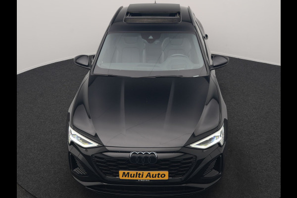Audi Q8 Sportback e-tron 55 quattro 2x S Line 114 kWh 408pk Dealer O.H. | Luchtvering | Panodak | Head Up | 360 Camera | Matrix LED | Alcantara Sportstoelen Memory & Verwarmd | Keyless | Sfeerverlichting | Apple Carplay | Navigatie | DAB |