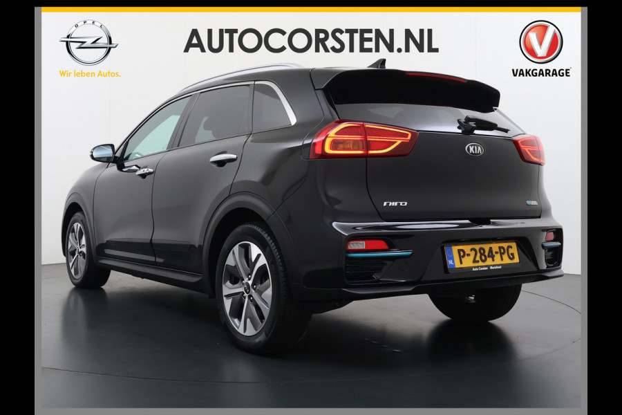 Kia e-Niro ExecutiveLine 64kWh SOH 100% Warmtepomp Panoramadak Adap.Cruise Stoelkoeling+Verwarming JBL®-Audio Leder Elek.Stoelen+Memory Cam Stuur+Achterbankverwarming Blind Spot VESS Lane Assist Lmv Privacy Glas Led Pdc DAB Dealeronderhouden