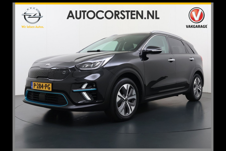 Kia e-Niro ExecutiveLine 64kWh SOH 100% Warmtepomp Panoramadak Adap.Cruise Stoelkoeling+Verwarming JBL®-Audio Leder Elek.Stoelen+Memory Cam Stuur+Achterbankverwarming Blind Spot VESS Lane Assist Lmv Privacy Glas Led Pdc DAB Dealeronderhouden