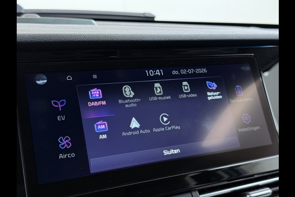 Kia e-Niro ExecutiveLine 64kWh SOH 100% Warmtepomp Panoramadak Adap.Cruise Stoelkoeling+Verwarming JBL®-Audio Leder Elek.Stoelen+Memory Cam Stuur+Achterbankverwarming Blind Spot VESS Lane Assist Lmv Privacy Glas Led Pdc DAB Dealeronderhouden