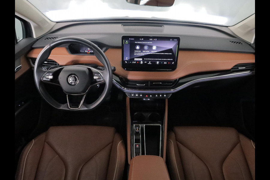 Škoda ENYAQ iV 60 180 pk | SOH 93,53% | Suite interieur | Navigatie | Parkeersensoren | Achteruitrijcamera | Lederen bekleding | Matrix LED koplampen | Autom. airco (3 zones) | Stoelverwarming |