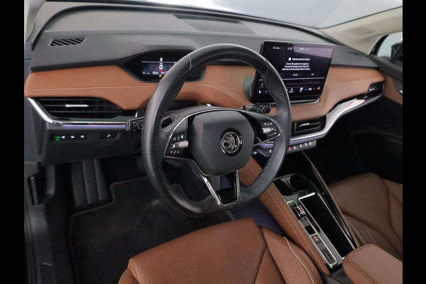 Škoda ENYAQ iV 60 180 pk | SOH 93,53% | Suite interieur | Navigatie | Parkeersensoren | Achteruitrijcamera | Lederen bekleding | Matrix LED koplampen | Autom. airco (3 zones) | Stoelverwarming |