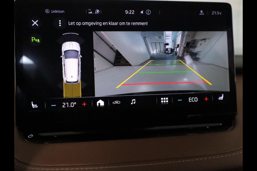 Škoda ENYAQ iV 60 180 pk | SOH 93,53% | Suite interieur | Navigatie | Parkeersensoren | Achteruitrijcamera | Lederen bekleding | Matrix LED koplampen | Autom. airco (3 zones) | Stoelverwarming |