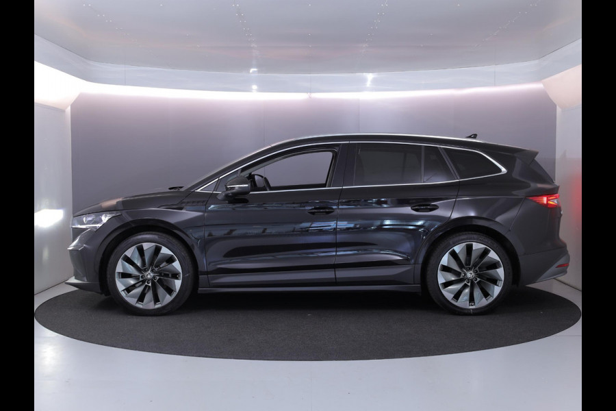 Škoda ENYAQ iV 60 180 pk | SOH 93,53% | Suite interieur | Navigatie | Parkeersensoren | Achteruitrijcamera | Lederen bekleding | Matrix LED koplampen | Autom. airco (3 zones) | Stoelverwarming |