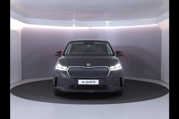 Škoda ENYAQ iV 60 180 pk | SOH 93,53% | Suite interieur | Navigatie | Parkeersensoren | Achteruitrijcamera | Lederen bekleding | Matrix LED koplampen | Autom. airco (3 zones) | Stoelverwarming |