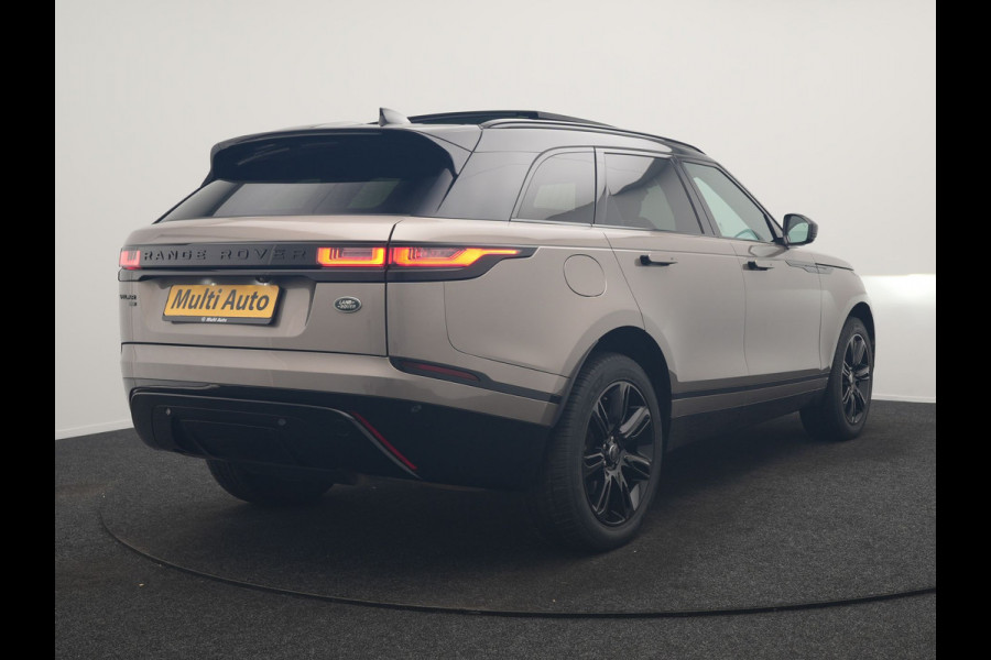 Land Rover Range Rover Velar P400e SE PHEV 400pk | Panodak | Adaptive Cruise | Camera | Meridian Audio | Lederen Sportstoelen Memory | Apple Carplay | Blis | Keyless | Navigatie | DAB | 20"L.M | Plug In Hybrid |