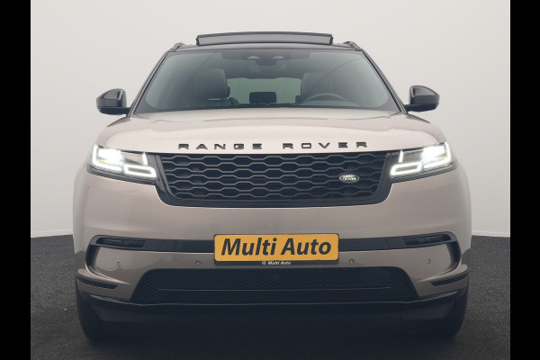 Land Rover Range Rover Velar P400e SE PHEV 400pk | Panodak | Adaptive Cruise | Camera | Meridian Audio | Lederen Sportstoelen Memory | Apple Carplay | Blis | Keyless | Navigatie | DAB | 20"L.M | Plug In Hybrid |