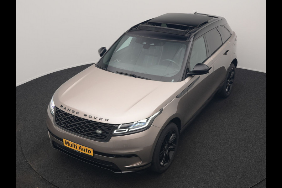 Land Rover Range Rover Velar P400e SE PHEV 400pk | Panodak | Adaptive Cruise | Camera | Meridian Audio | Lederen Sportstoelen Memory | Apple Carplay | Blis | Keyless | Navigatie | DAB | 20"L.M | Plug In Hybrid |