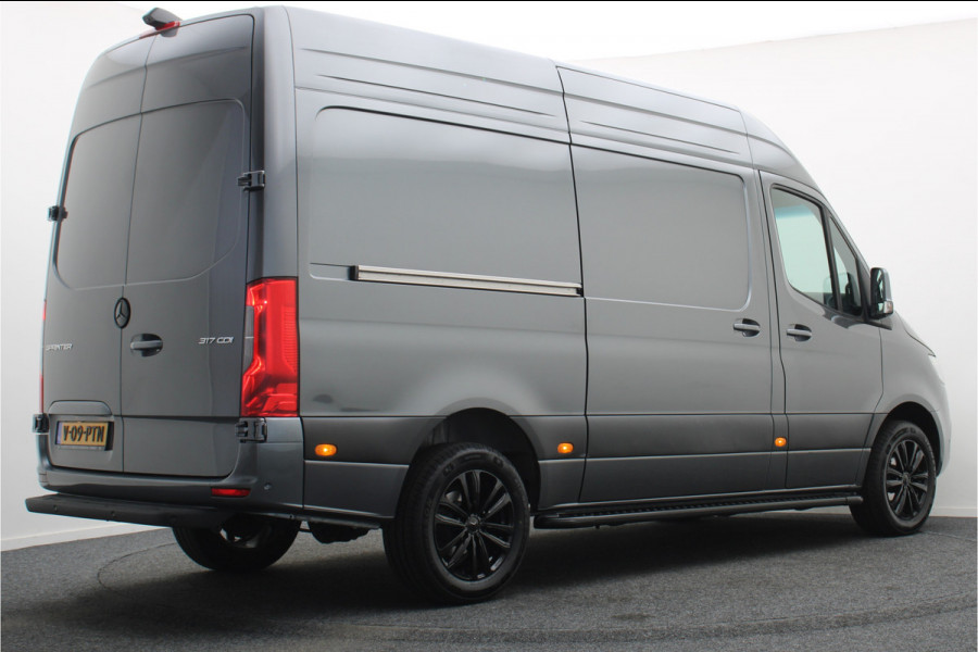 Mercedes-Benz Sprinter 317 CDI Automaat L2H2 Pro 3-Zits, Airco, Cruise, Camera, Navigatie, Bluetooth, PDC, Trekhaak, 18''