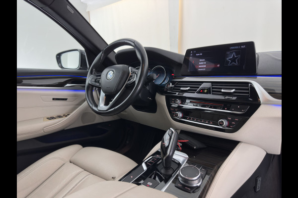BMW 5 Serie 520d High Executive Luxury-Line Aut. *LEDER | FULL-LED | MEMORY-PACK | DIGI-COCKPIT | HEATED-COMFORTSEATS | AMBIENTLIGHT | NAVI-FULLMAP | ECC | PDC | CRUISE | 18''ALU*