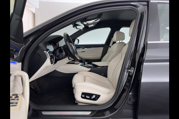 BMW 5 Serie 520d High Executive Luxury-Line Aut. *LEDER | FULL-LED | MEMORY-PACK | DIGI-COCKPIT | HEATED-COMFORTSEATS | AMBIENTLIGHT | NAVI-FULLMAP | ECC | PDC | CRUISE | 18''ALU*
