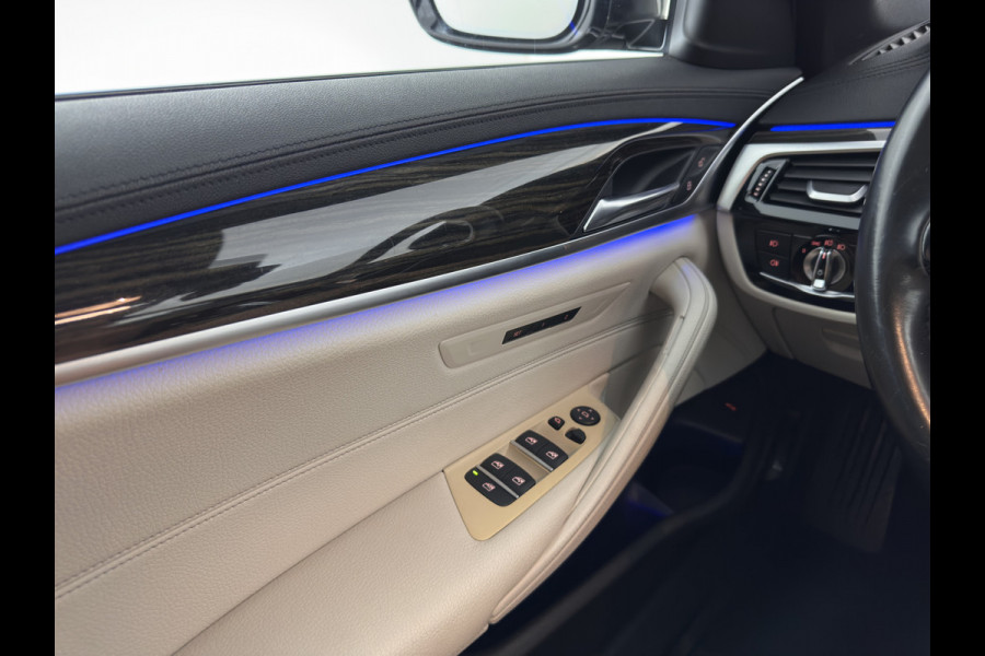 BMW 5 Serie 520d High Executive Luxury-Line Aut. *LEDER | FULL-LED | MEMORY-PACK | DIGI-COCKPIT | HEATED-COMFORTSEATS | AMBIENTLIGHT | NAVI-FULLMAP | ECC | PDC | CRUISE | 18''ALU*