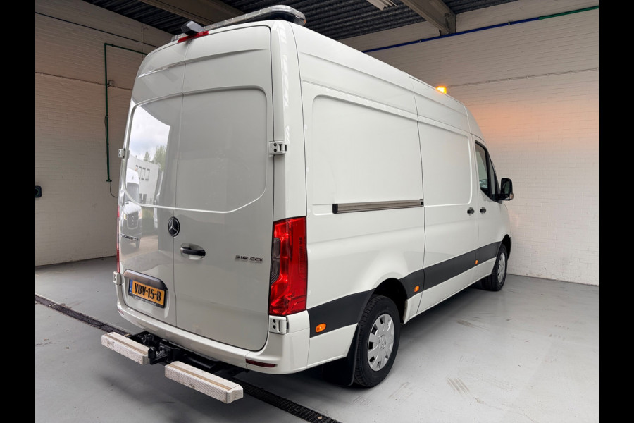 Mercedes-Benz Sprinter Servicewagen automaat 316 160PK 2.2 CDI euro6 L2H2 Trekhaak 3500KG! Kasten, Victron V230, RIJKLAARPRIJS!