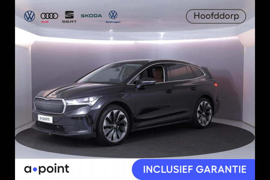 Škoda ENYAQ iV 60 180 pk | SOH 93,53% | Suite interieur | Navigatie | Parkeersensoren | Achteruitrijcamera | Lederen bekleding | Matrix LED koplampen | Autom. airco (3 zones) | Stoelverwarming |
