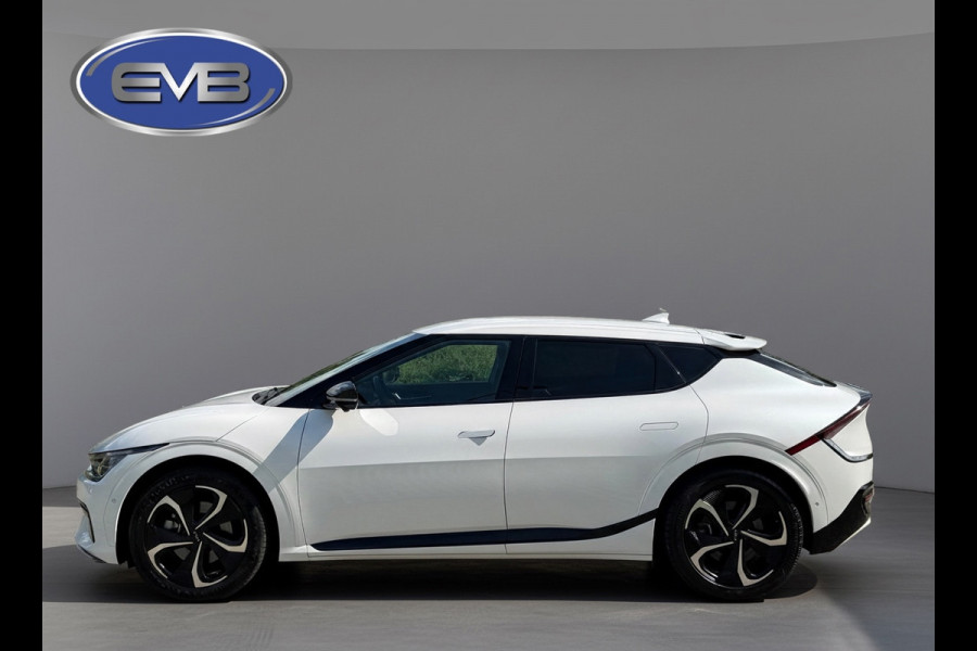 Kia Ev6 GT-Line 77.4 kWh, parelmoer wit, rondom zicht camera, adaptief cruise controle, vele opties