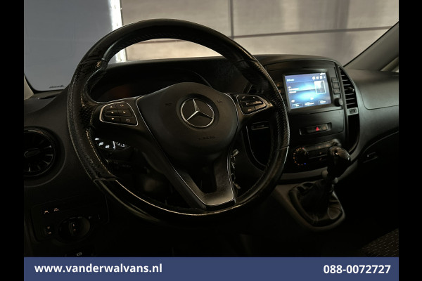 Mercedes-Benz Vito 114 CDI 136pk L2H1 Euro6 Airco | Camera | Navigatie | Apple Carplay | Cruisecontrol Android Auto, Parkeersensoren, Bijrijdersbank, Bumper in de kleur