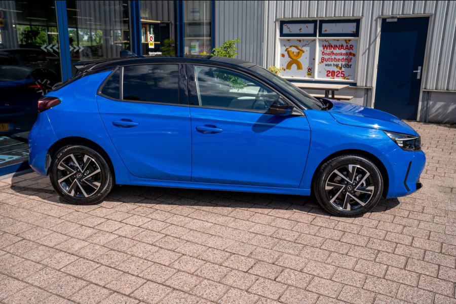 Opel Corsa 1.2 Turbo GS|Prijs rijklaar incl 12 mnd garantie|Camera Clima Blindspot Half leder Keyless