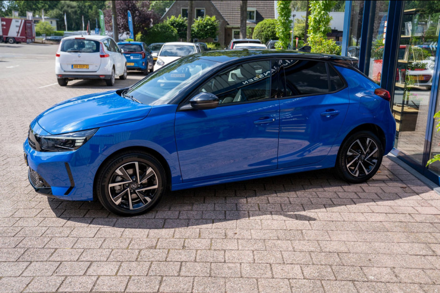 Opel Corsa 1.2 Turbo GS|Prijs rijklaar incl 12 mnd garantie|Camera Clima Blindspot Half leder Keyless